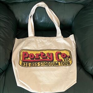 Post Malone Tote Bag from his stadium tour!